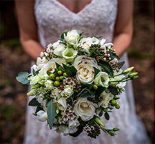 Wedding bouquet of Abbeywood flowers